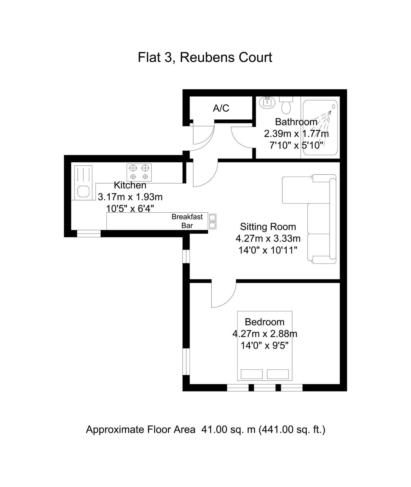 City Apartments - Reubens Court York Værelse billede